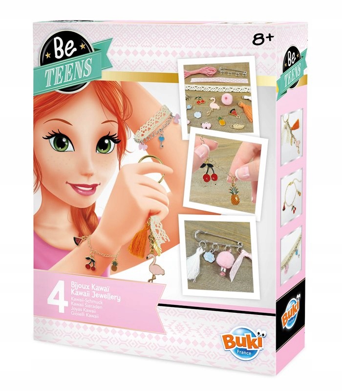 

Buki Be Teens Zestaw kreatywny Biżuteria Kawaii