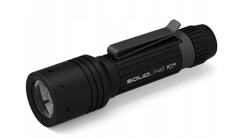 Latarka Ledlenser Solidline ST5 Black, latarka bateryjna
