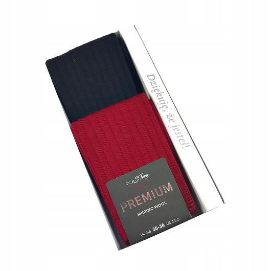 Zestaw skarpet 2 par z wełny merynos 39/42