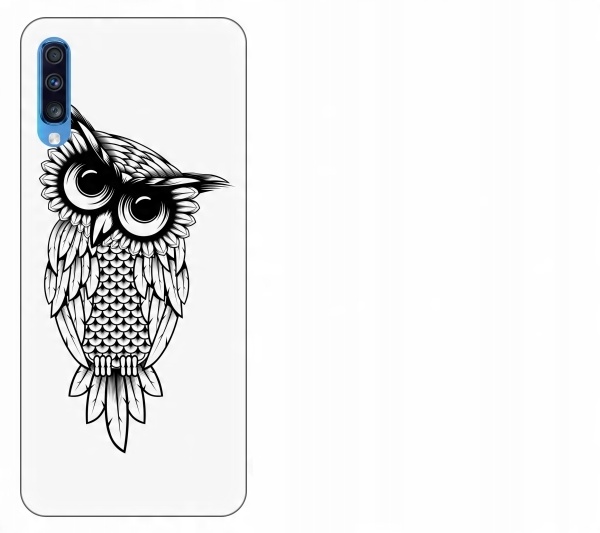 

Etui pokrowiec Samsung Galaxy A70 Sowa