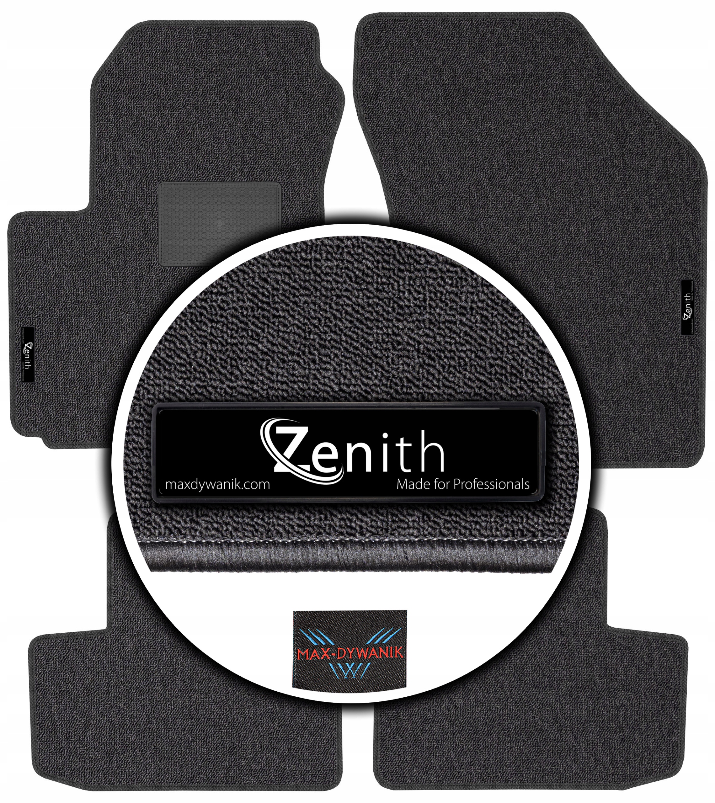 Opel Agila B 2008-2014 Koberce do auta Max-dywanik Zenith