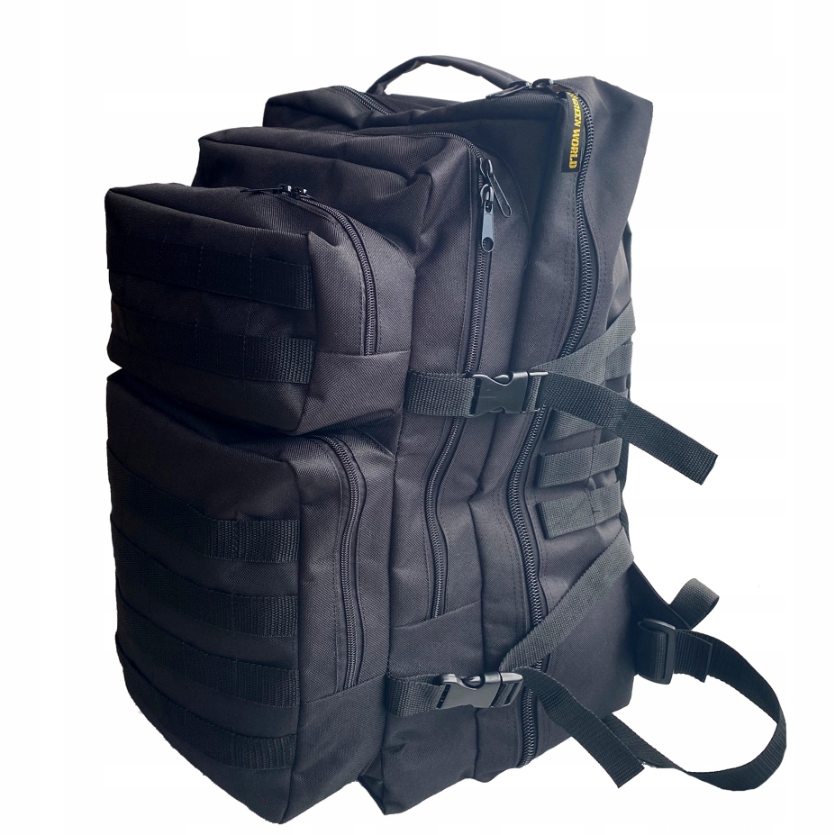 

Wojskowy Plecak taktyczny 60l czarny Cordura