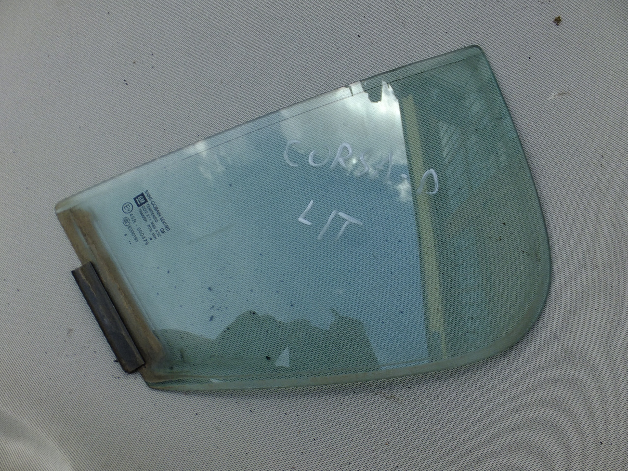window left rear part opel corsa d 5D 2006r