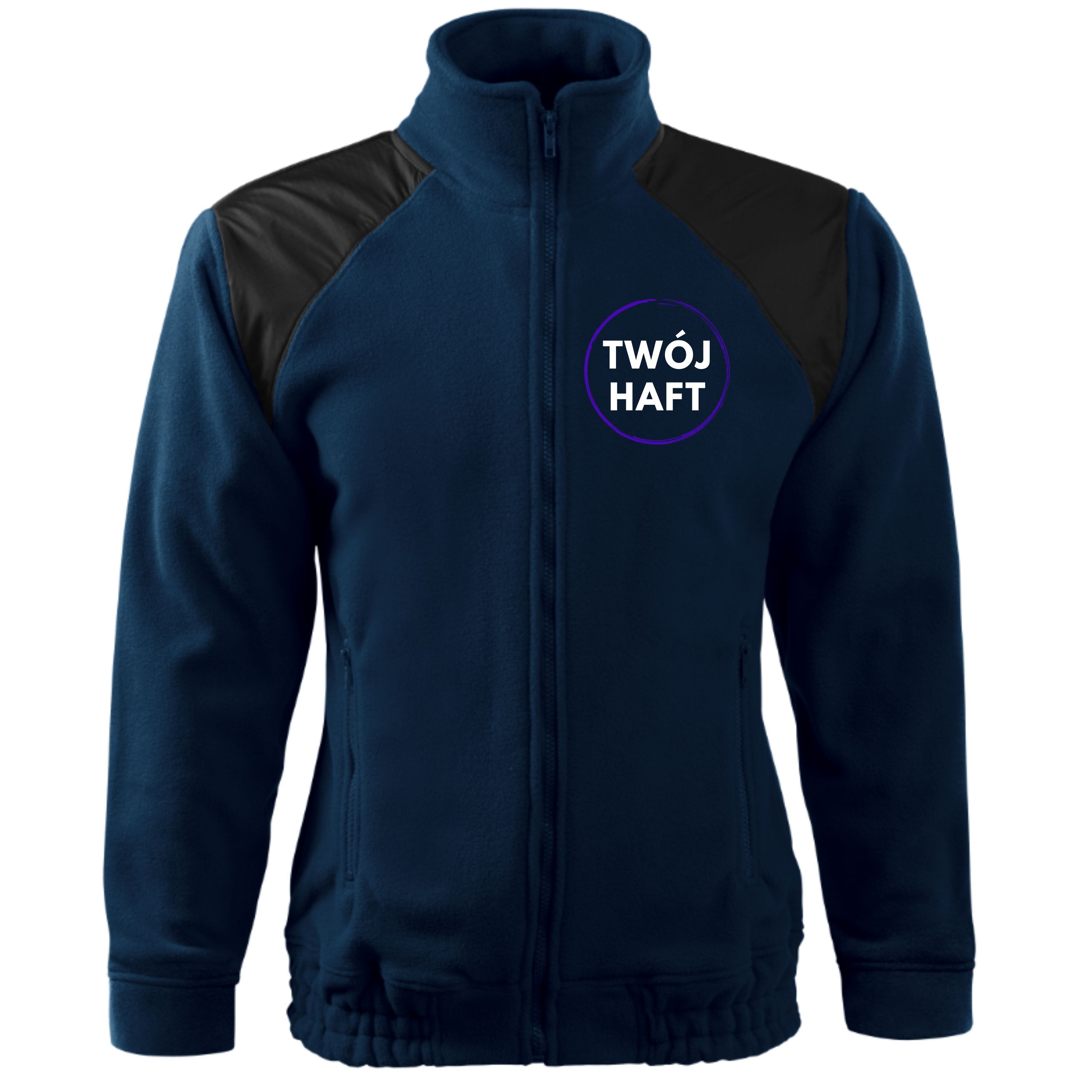 Polar Pracovní mikina Firma Logo Haft 10x10 firemní reklamní Tmavě Modrá 3XL