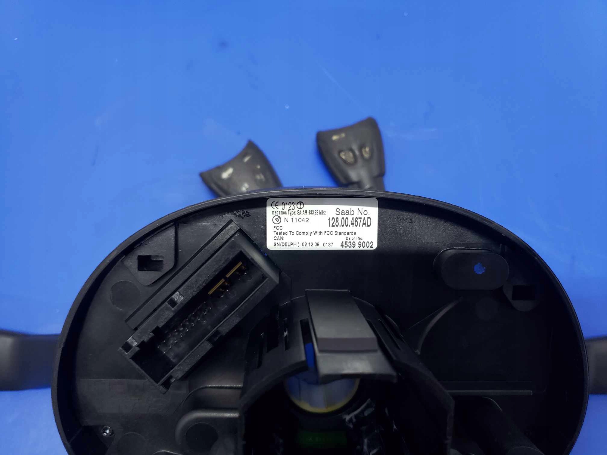 Moduł CIM + 2 kluczyki SAAB 9-3 II 93 oe 12800467 eu 02-11r. 12805194 Numer katalogowy części 12800181, 12800467, 12801013