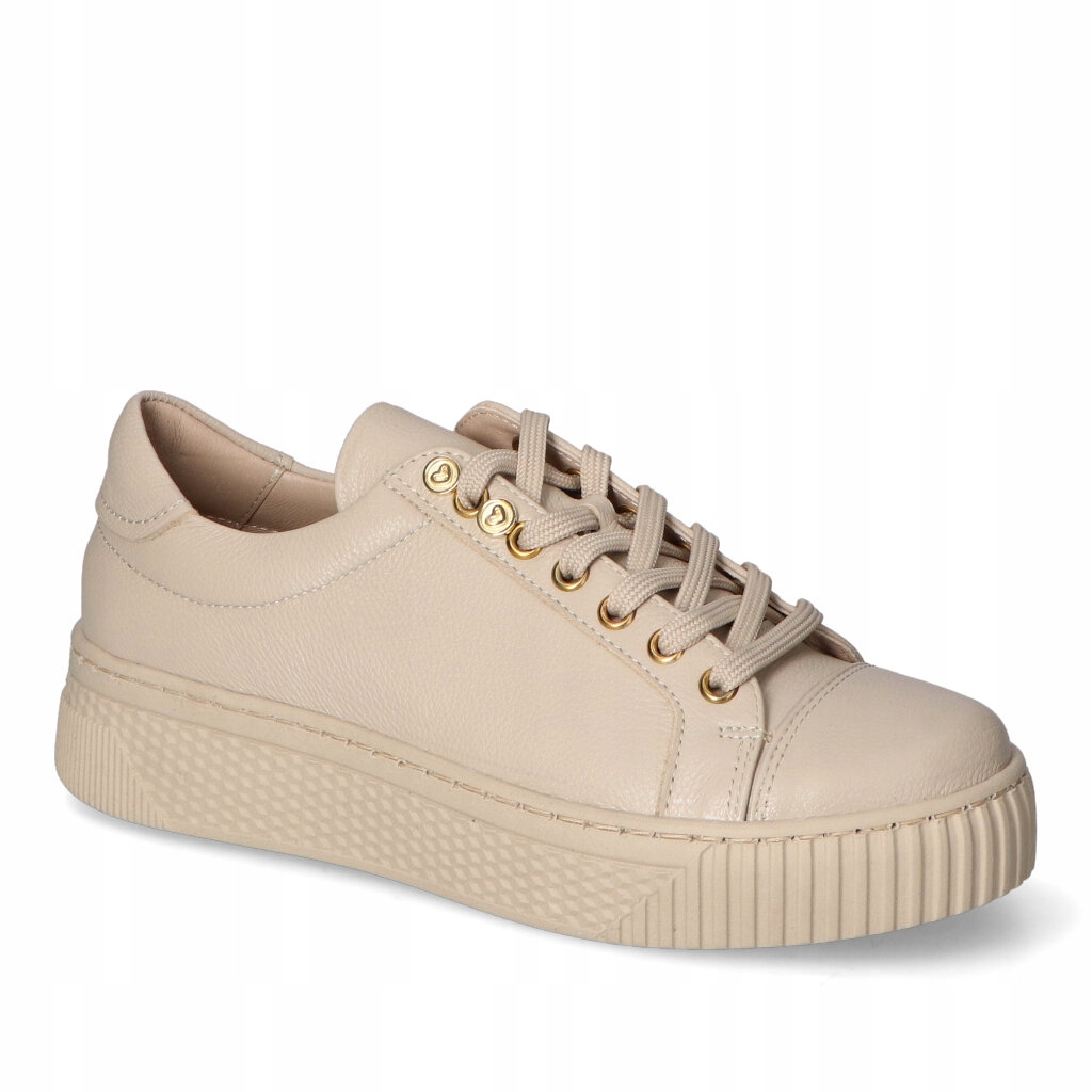 Polobotky Karino 4950/001-P Béžová lico 36