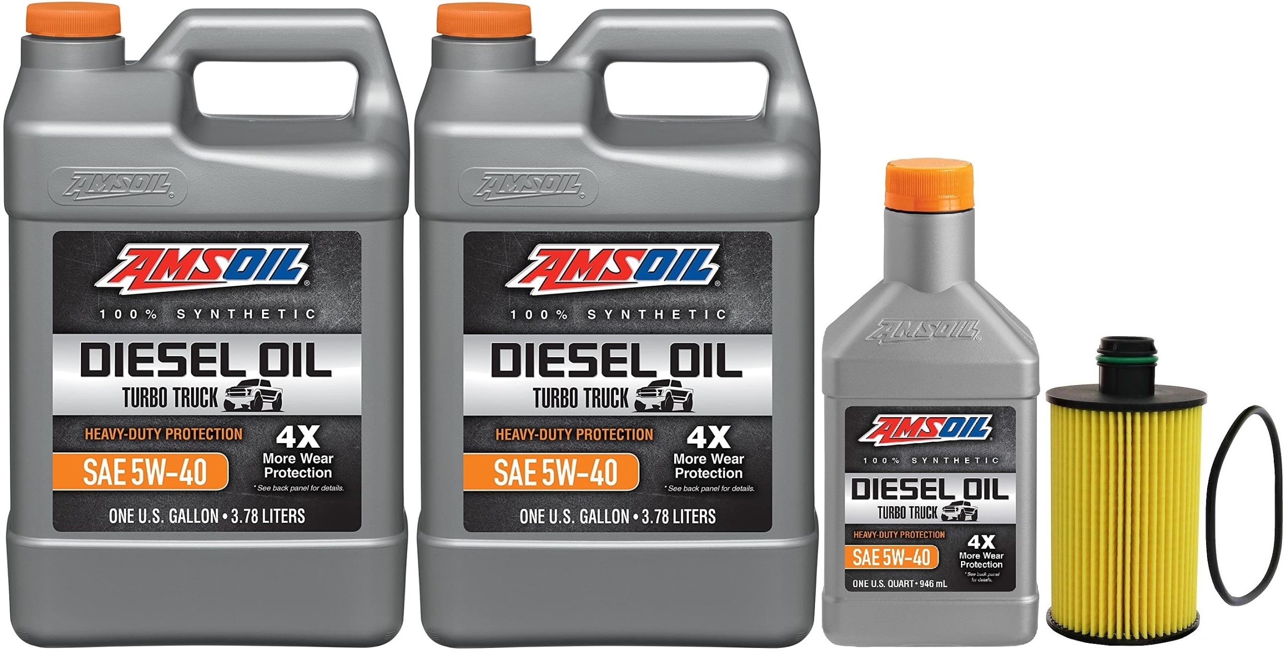 AMSOIL 5W40 8,5L + FILTR GRAND CHEROKEE 3,0 14-19