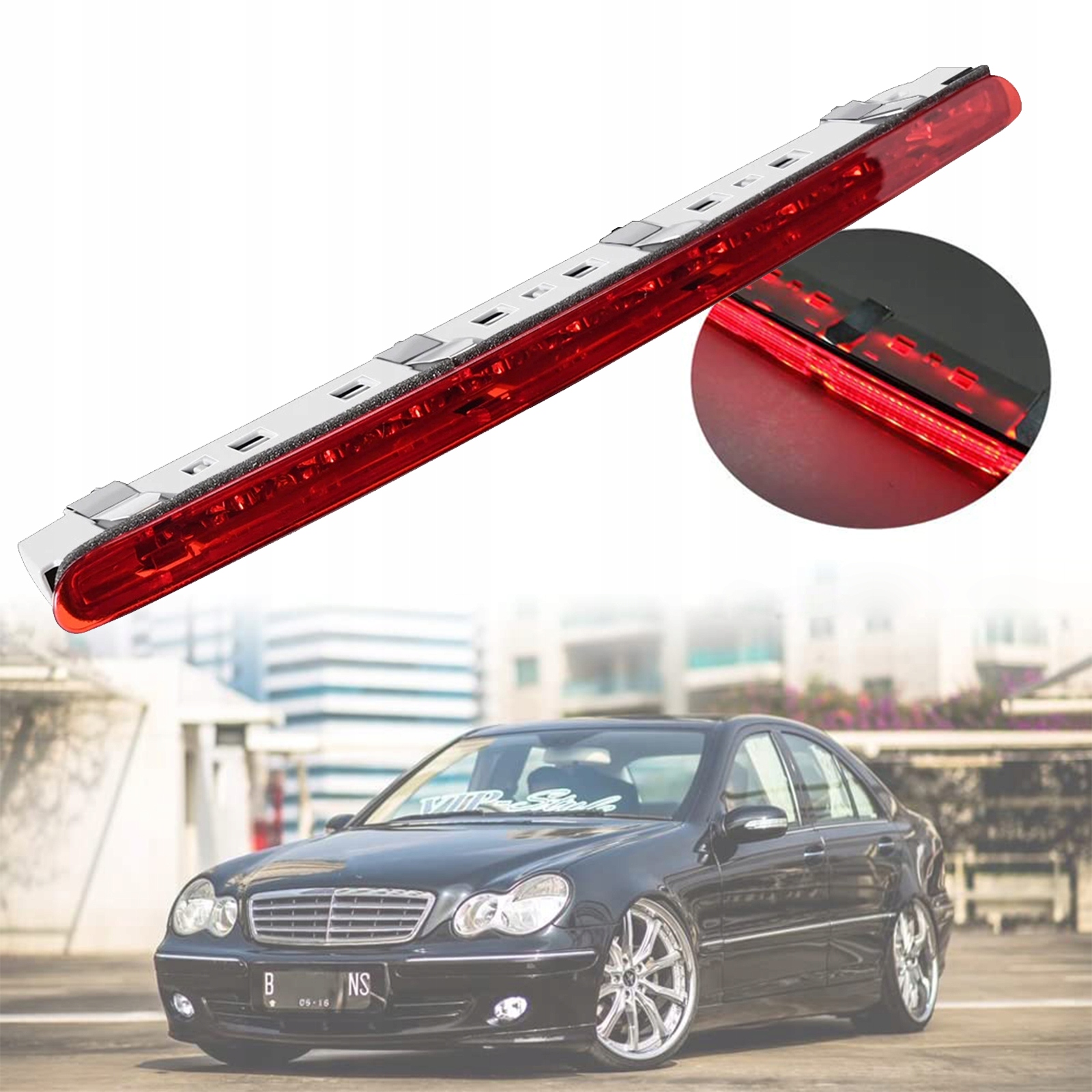 Zadní lampa Stop Led Třetí světlo Mercedes C třída W203 A2038200156