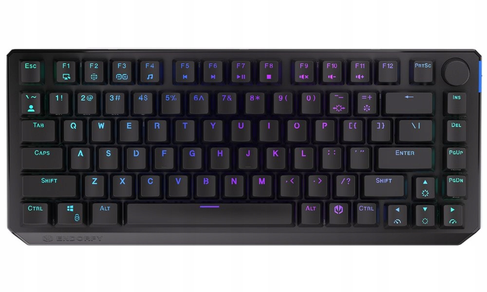 Endorfy herní klávesnice Thock 75% Wireless Red Rgb red sw. bezdrátov
