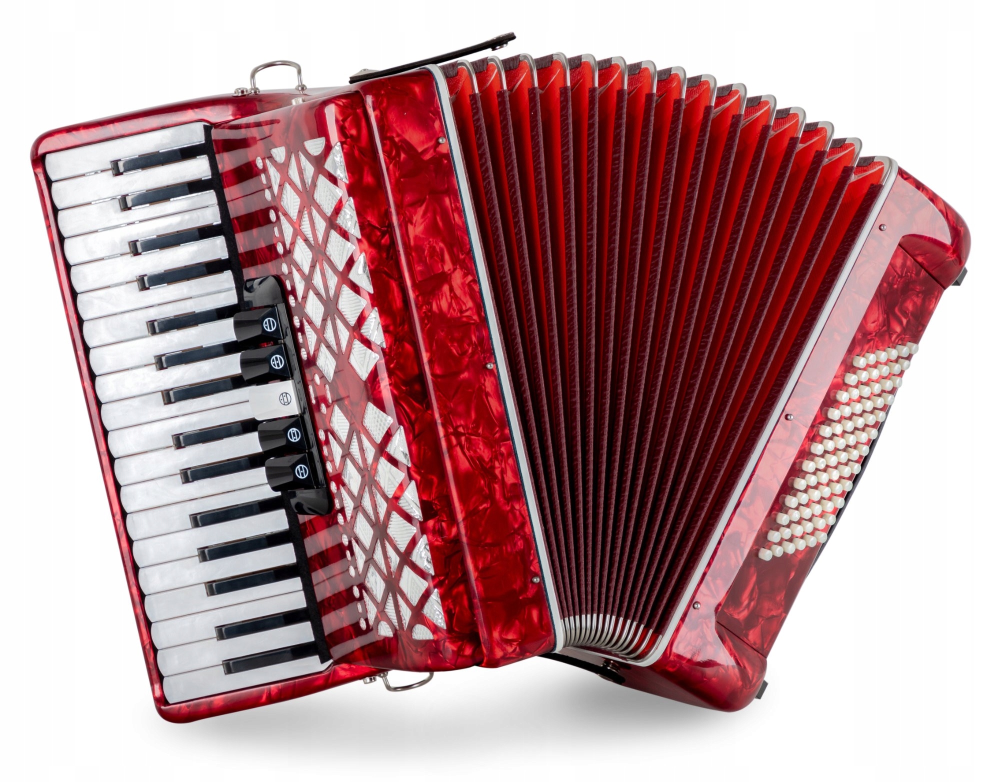 Classic Cantabile Secondo V akordeon 72 Bass červený