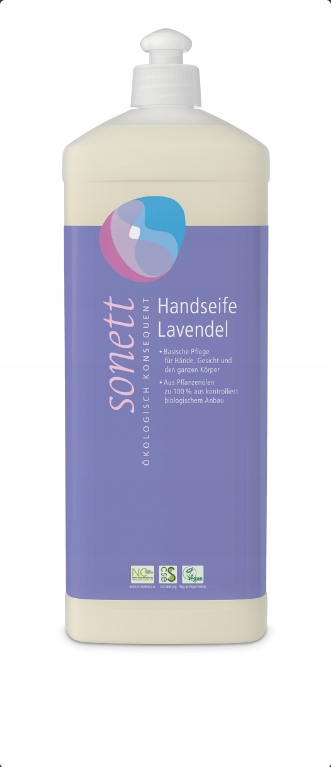 Sonett Tekuté mýdlo Levandulové Ekologické 1 l