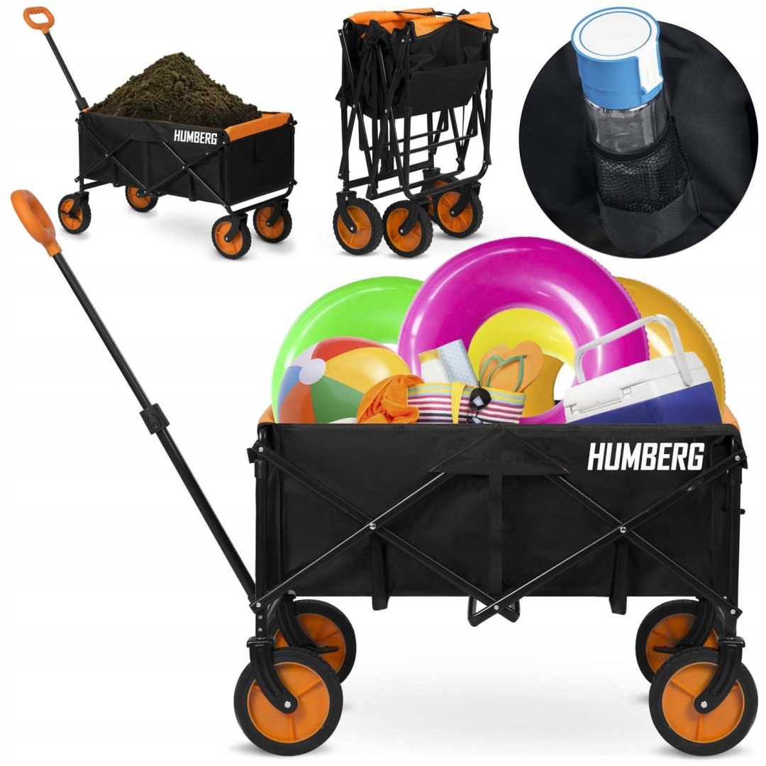 Skladací prepravný vozík 100 l Humberg HM-513