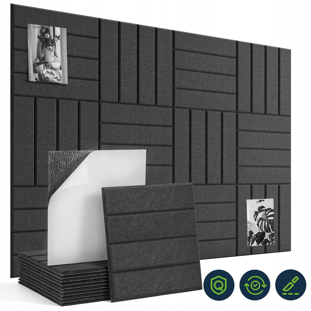 Samolepicí Akustické Panely Do Studia, Akustické Panely Pro Podcasty