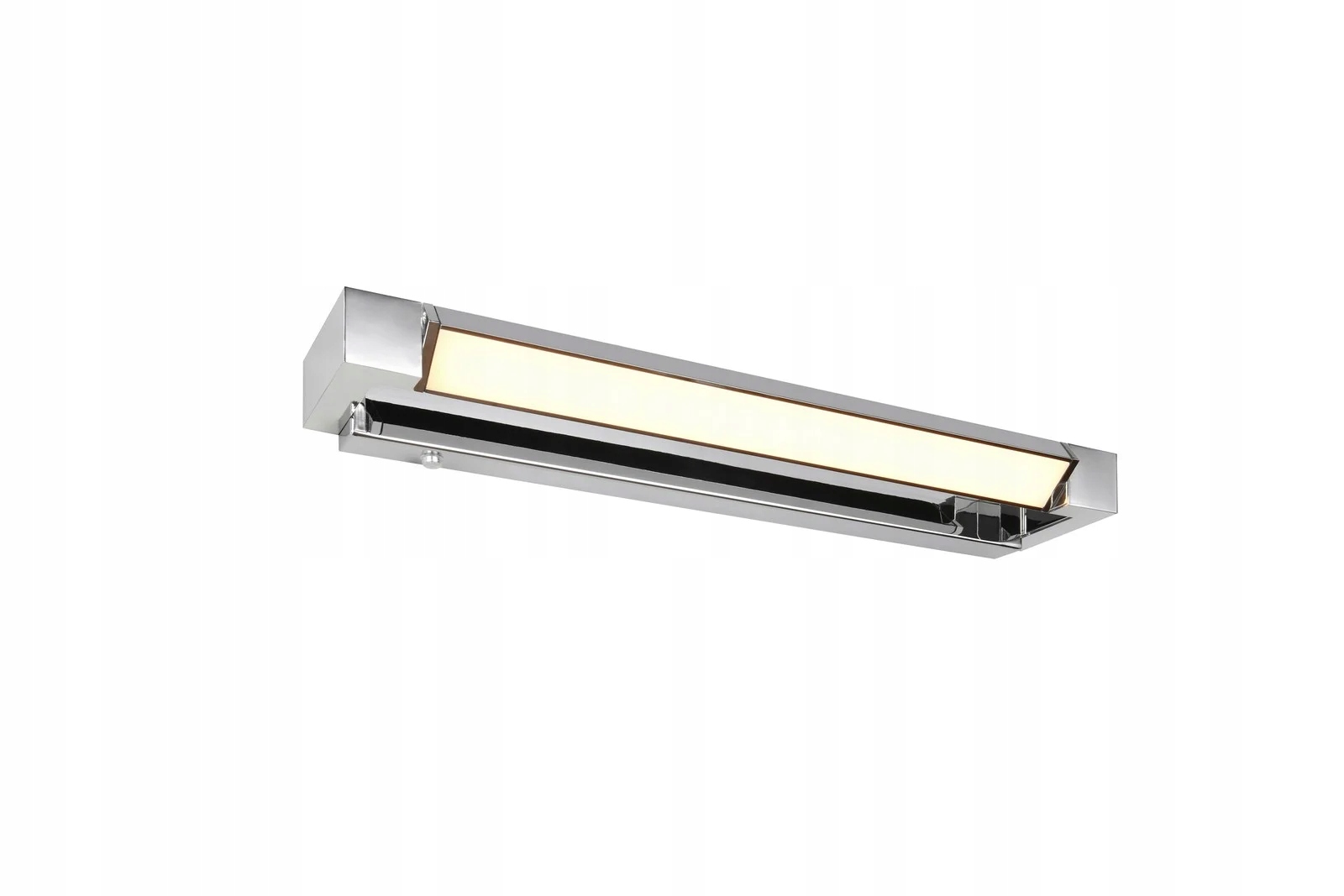 Led kúpeľňové nástenné svietidlo nad zrkadlo, strieborné, nastaviteľné, Trio 50 cm