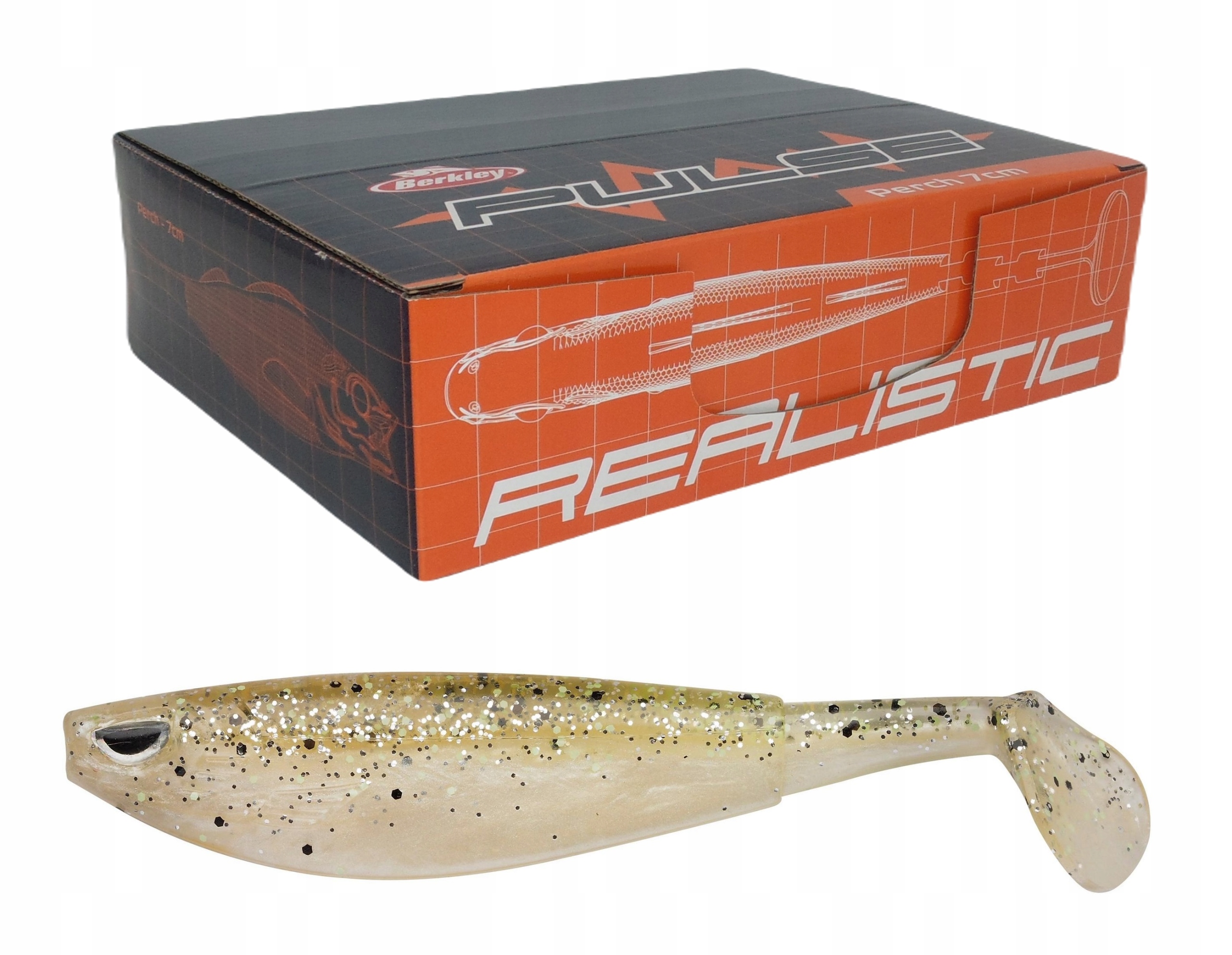 

Na Sandacza Berkley Sick Flanker 10 CM Salt Pepper