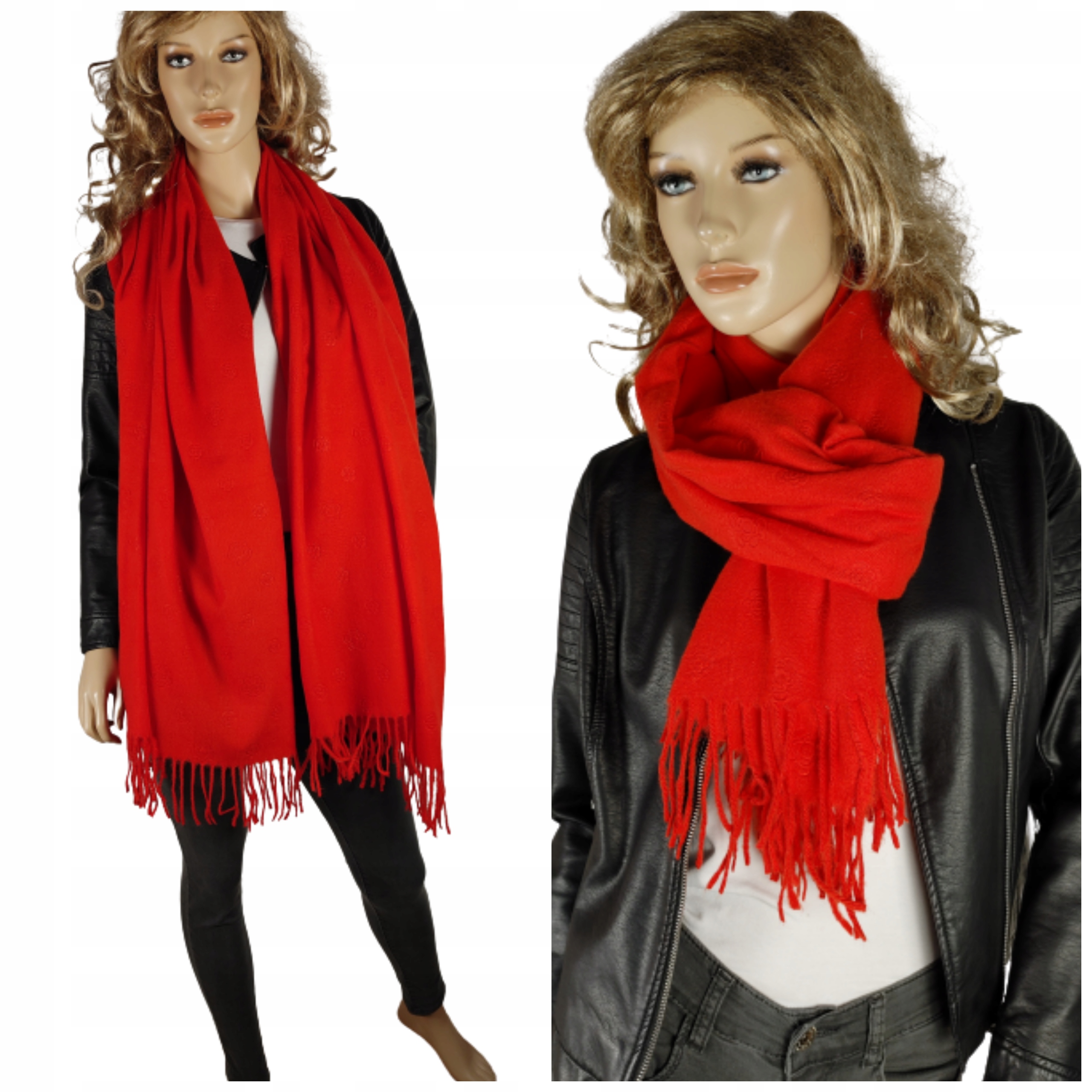 

Piękny damski szal ciepły miły idealny prezent