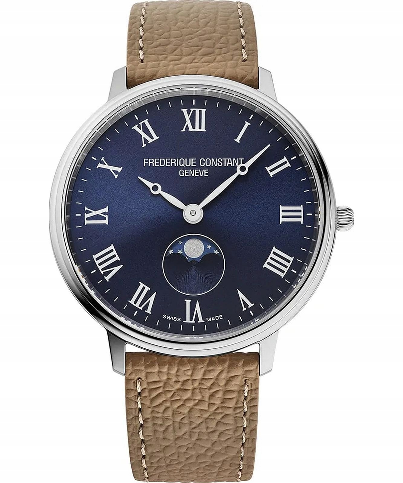 Pánské hodinky Frederique Constant Moneta Moonphase