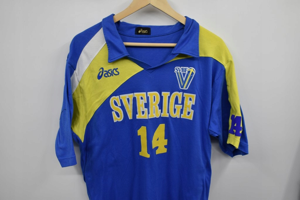 Asics Szwecja Sverige koszulka siatkarska L Marka ASICS