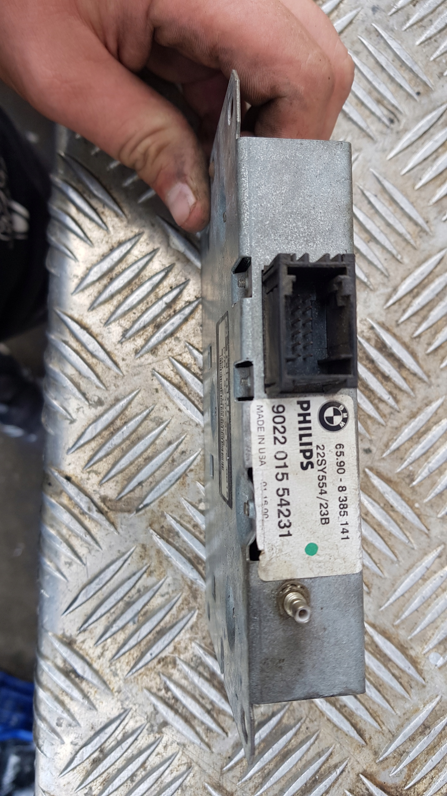 BMW E39 modul der Navigation Bedienteil 8385141
