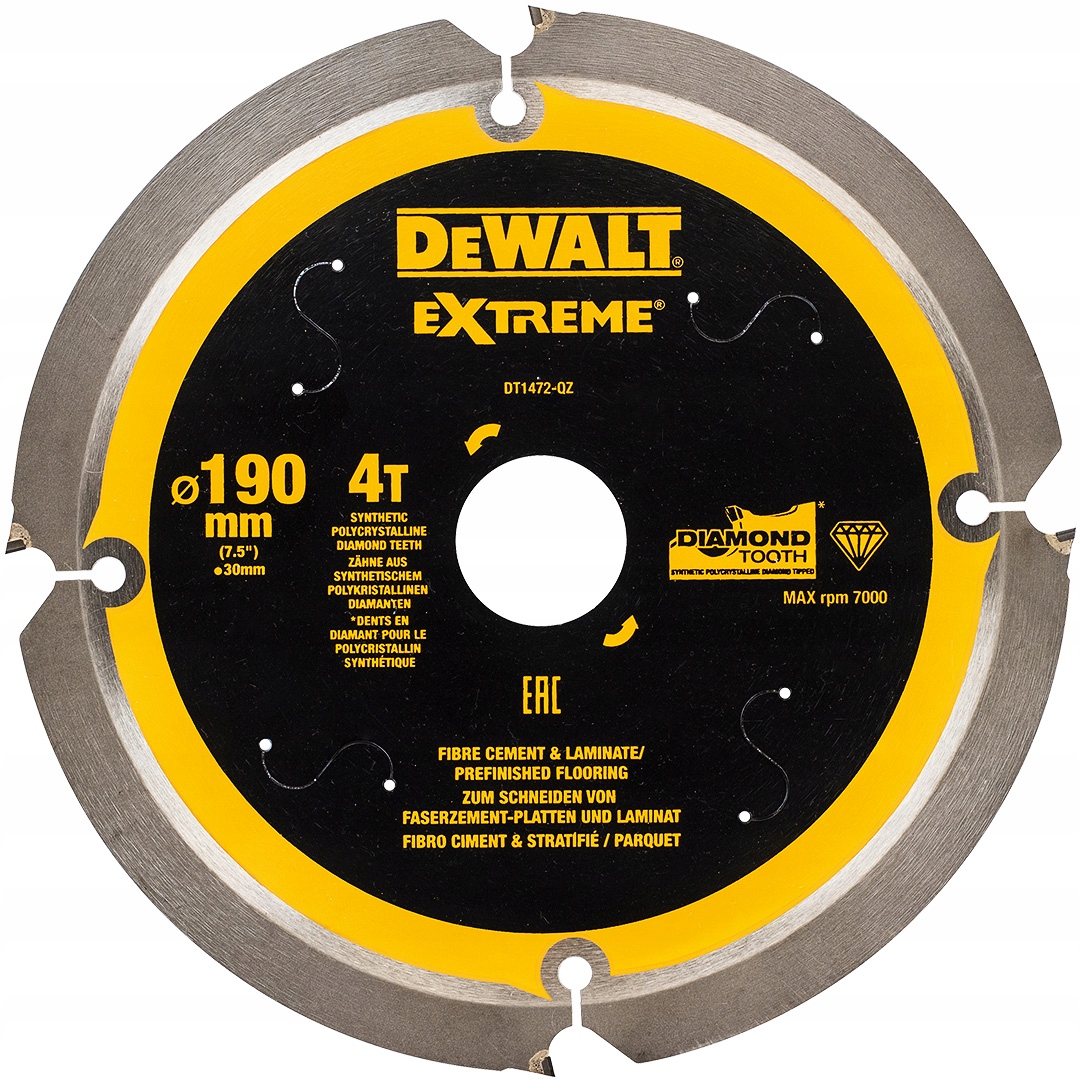 Kotoučová pila 190x30 mm widia Extreme DeWalt DT1472