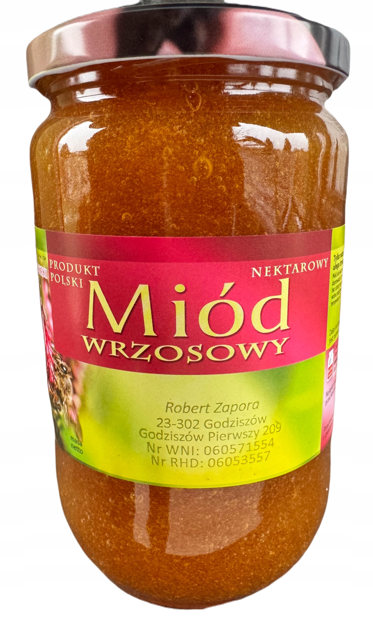 Levně Vřesový med 1 Kg Přímo z vlastní včelnice Miodowe Ogrody