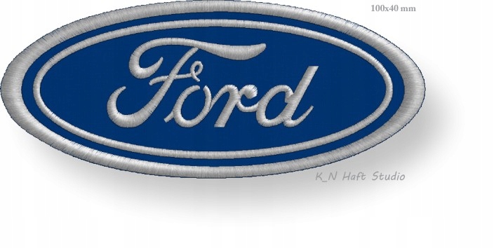

Naszywka termo Ford 10cm x 4cm Haft tuning