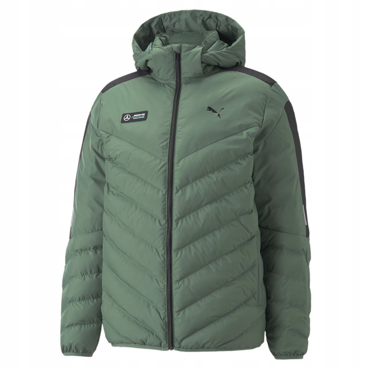 Pánská bunda Puma 53489904 MAPF1 MT7 Ecolite Down Jkt Zelená S