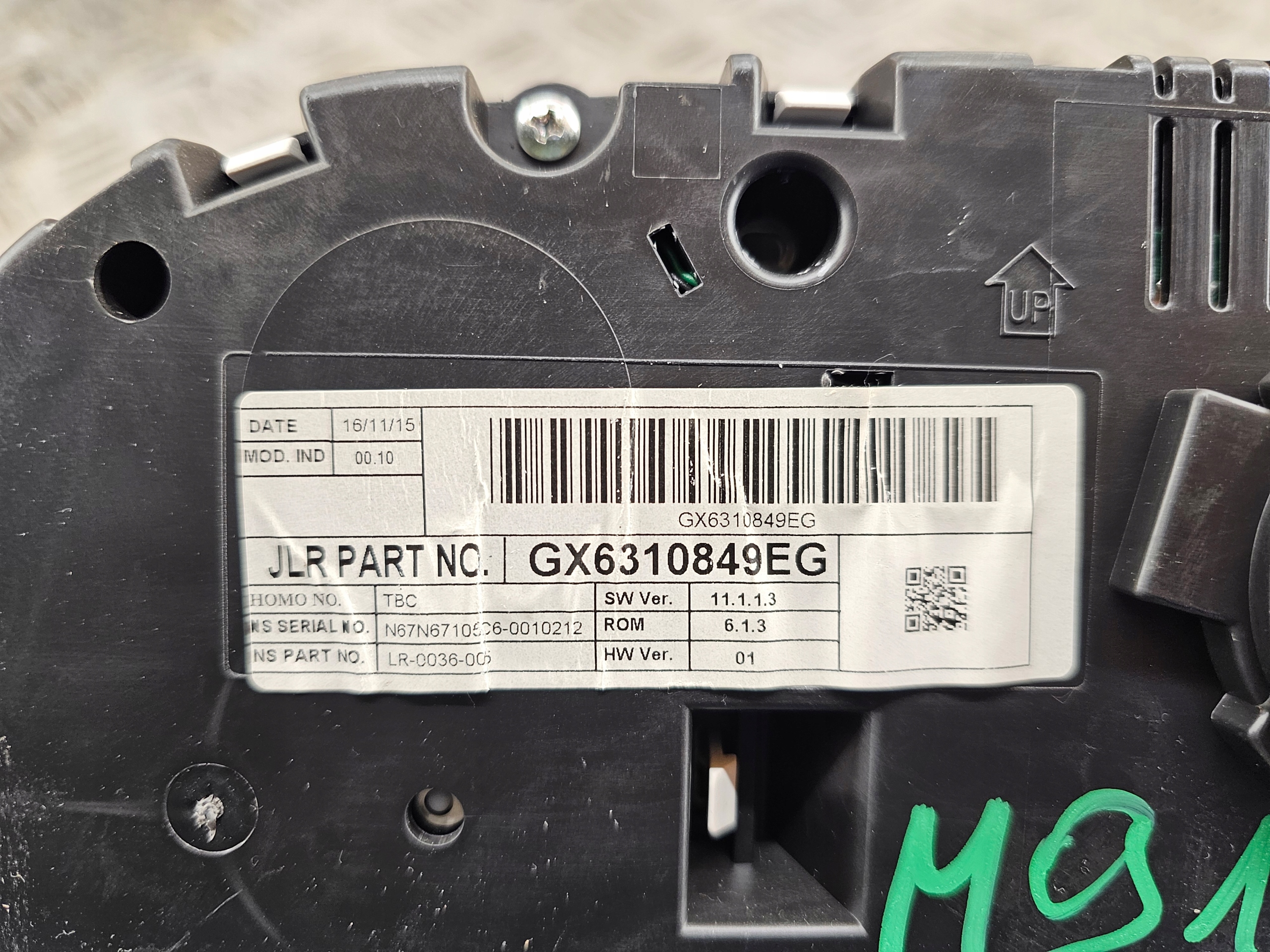 JAGUAR XF 2.0D dials dials GX6310849EG