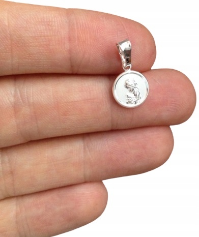 Łańcuszek Srebrny 925 Naszyjnik + medalik Srebrny Matka Boska (na PREZENT) Kod producenta Damski Łańcuszek Srebrny Medalik Matki 60cm