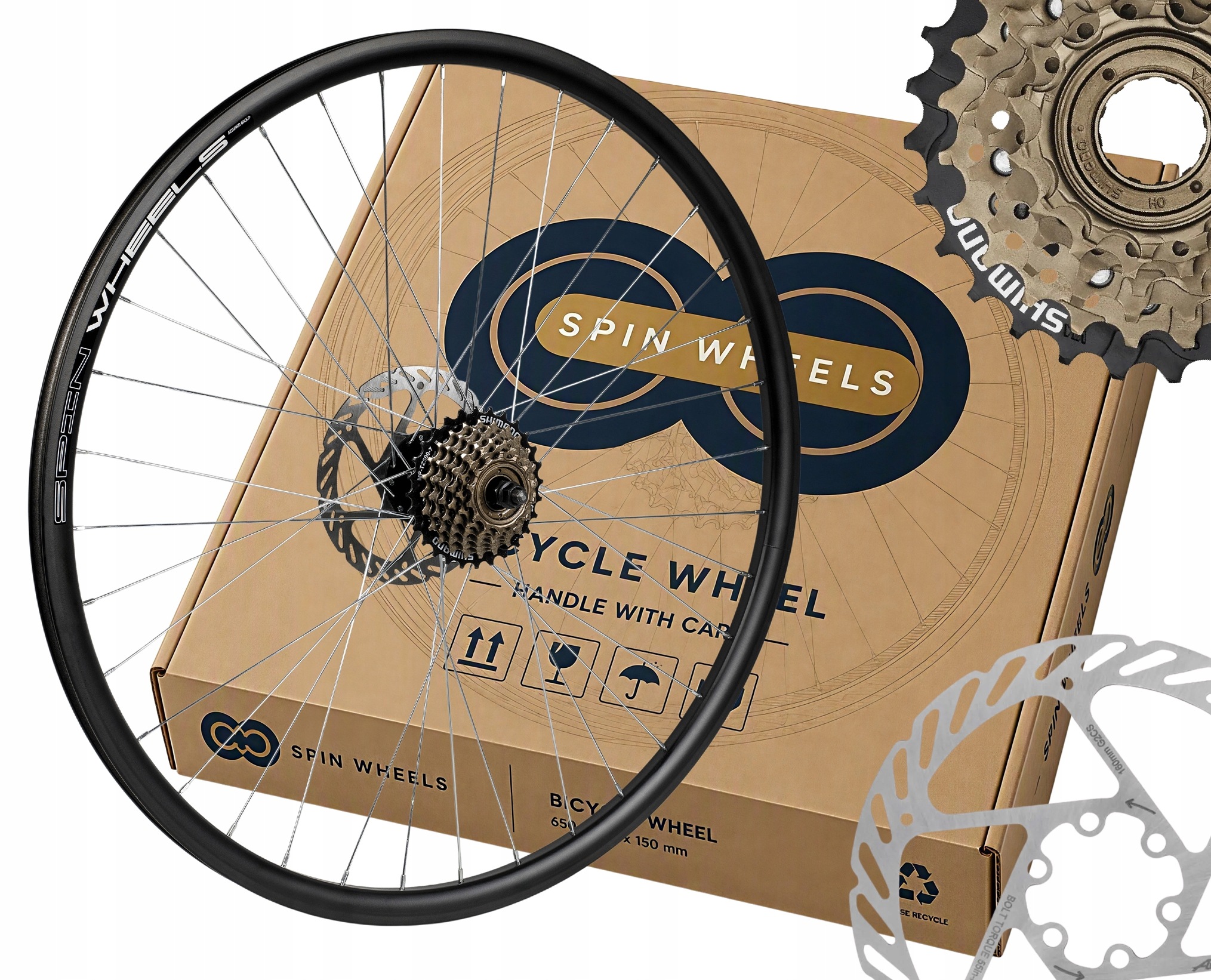 Kolo Na Kolo 29 Palců Zadní Volnoběžka Kotoučové 160 MM Shimano 7-RZ