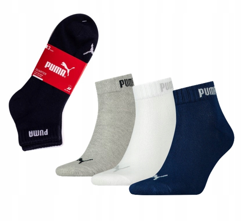 

Skarpety Puma quarter 3-pack r. 39/42 mix