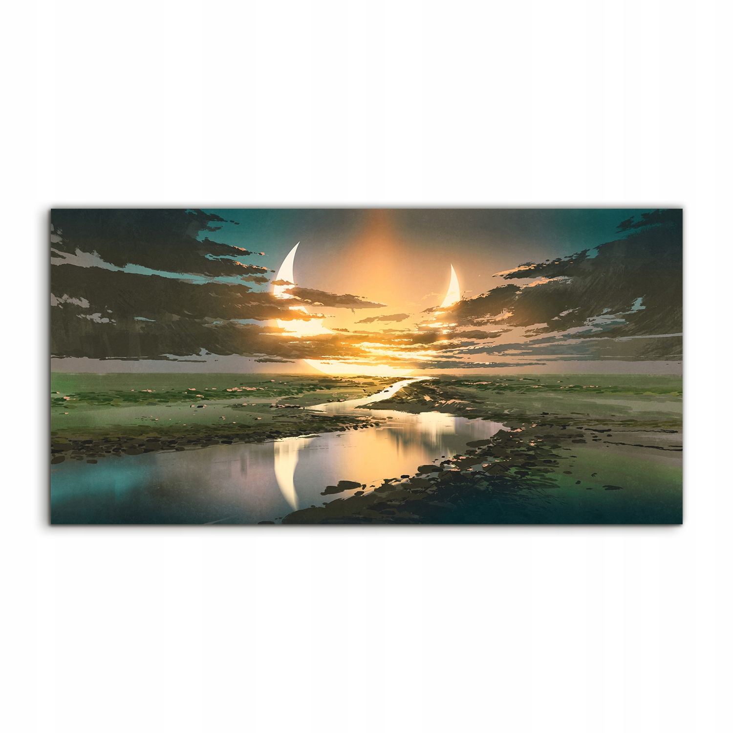 

Obraz 100x50 na ścianę Woda Sztuka Droga ścienny