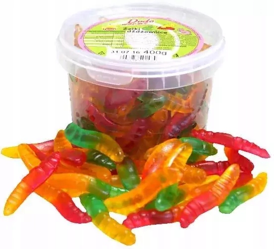 8 Sztuk Cymes Żelki 400G Żmijki