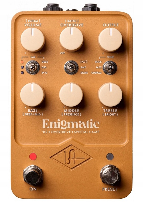 Universal Audio Uafx Enigmatic '82 Overdrive Special Amp
