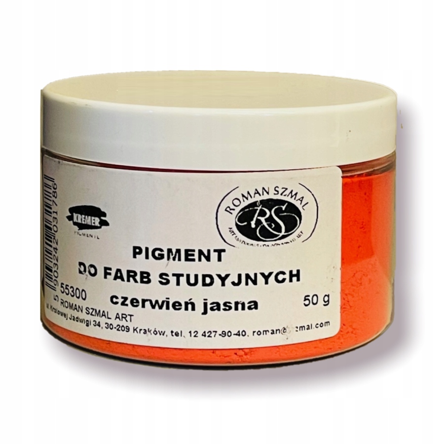 Pigment studyjny czerwień jasna 50g 55300