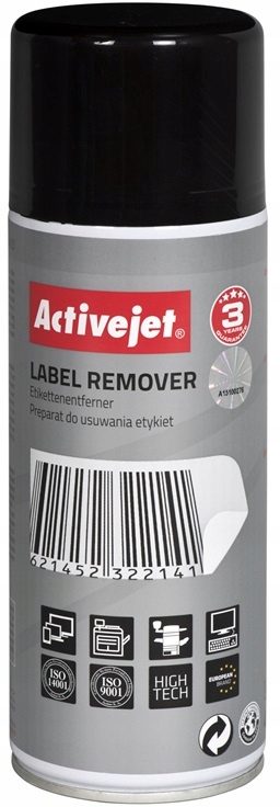 Spray do usuwania etykiet Activejet AOC-400 400ml x5 Stan opakowania oryginalne