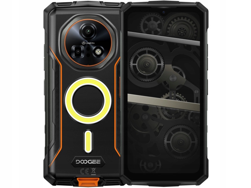 Smartfon Doogee Fire 7 Pro 5G 8/256GB 6.6" 90Hz Pomarańczowy