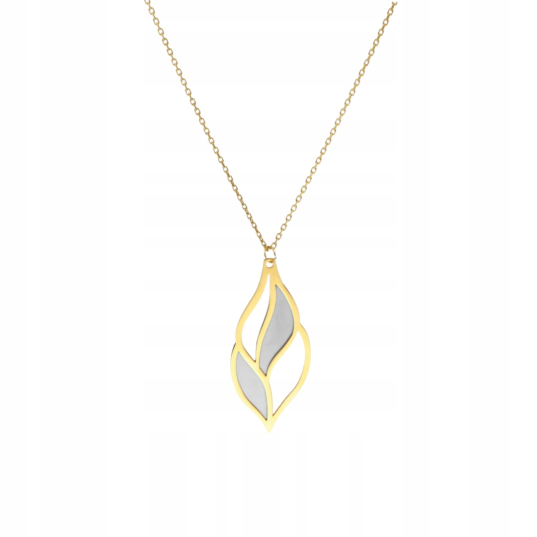 Náhrdelník se stříbrným titanem stříbro