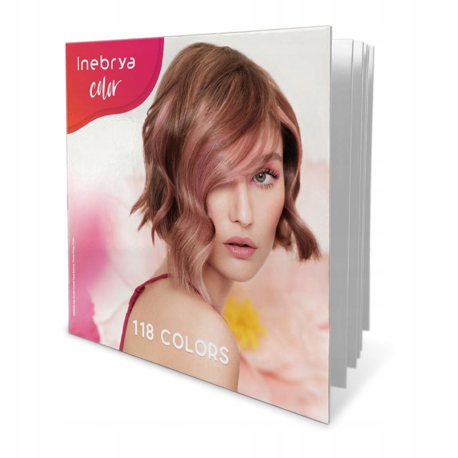 Inebrya Paleta kolorów 118 odcieni