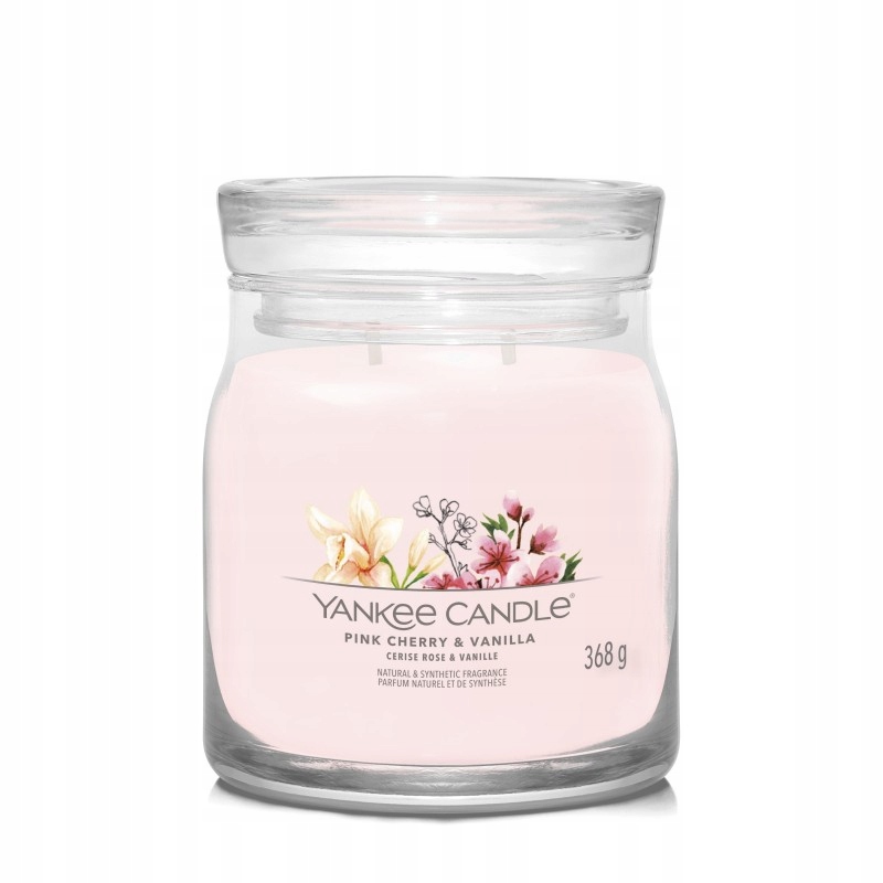 Yankee Candle Pink třešeň a vanilka 368 g
