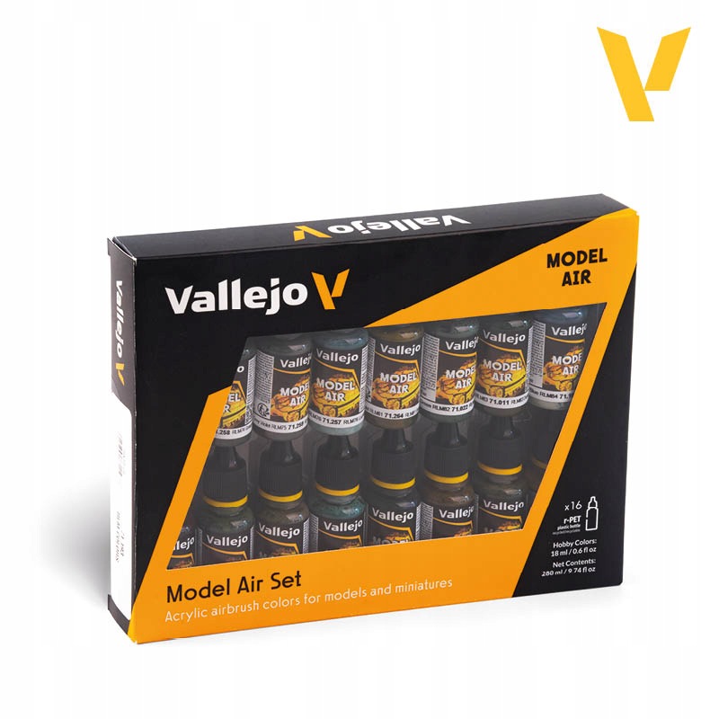 Sada barev Rlm Colors 16x18 ml Vallejo 71193
