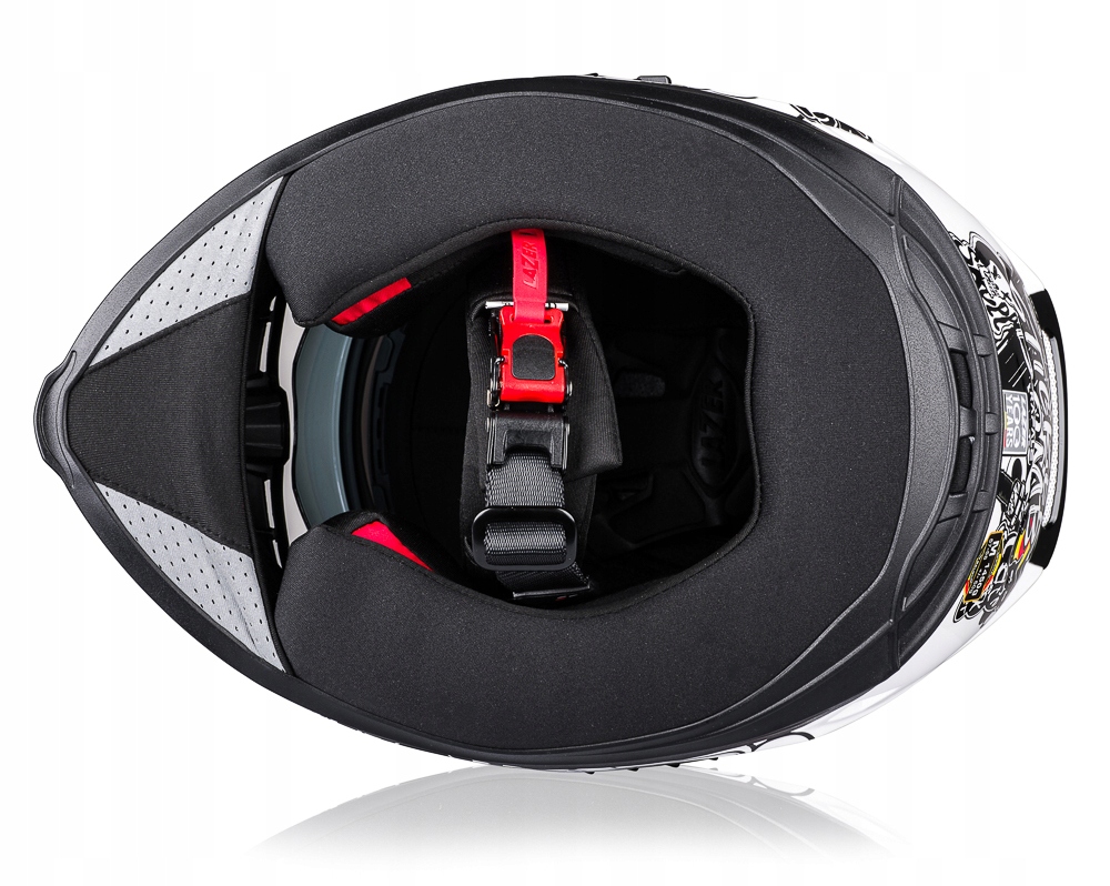 KASK INTEGRALNY LAZER RAFALE EVO STICKERBOMB r XL Rodzaj lakieru błyszczący