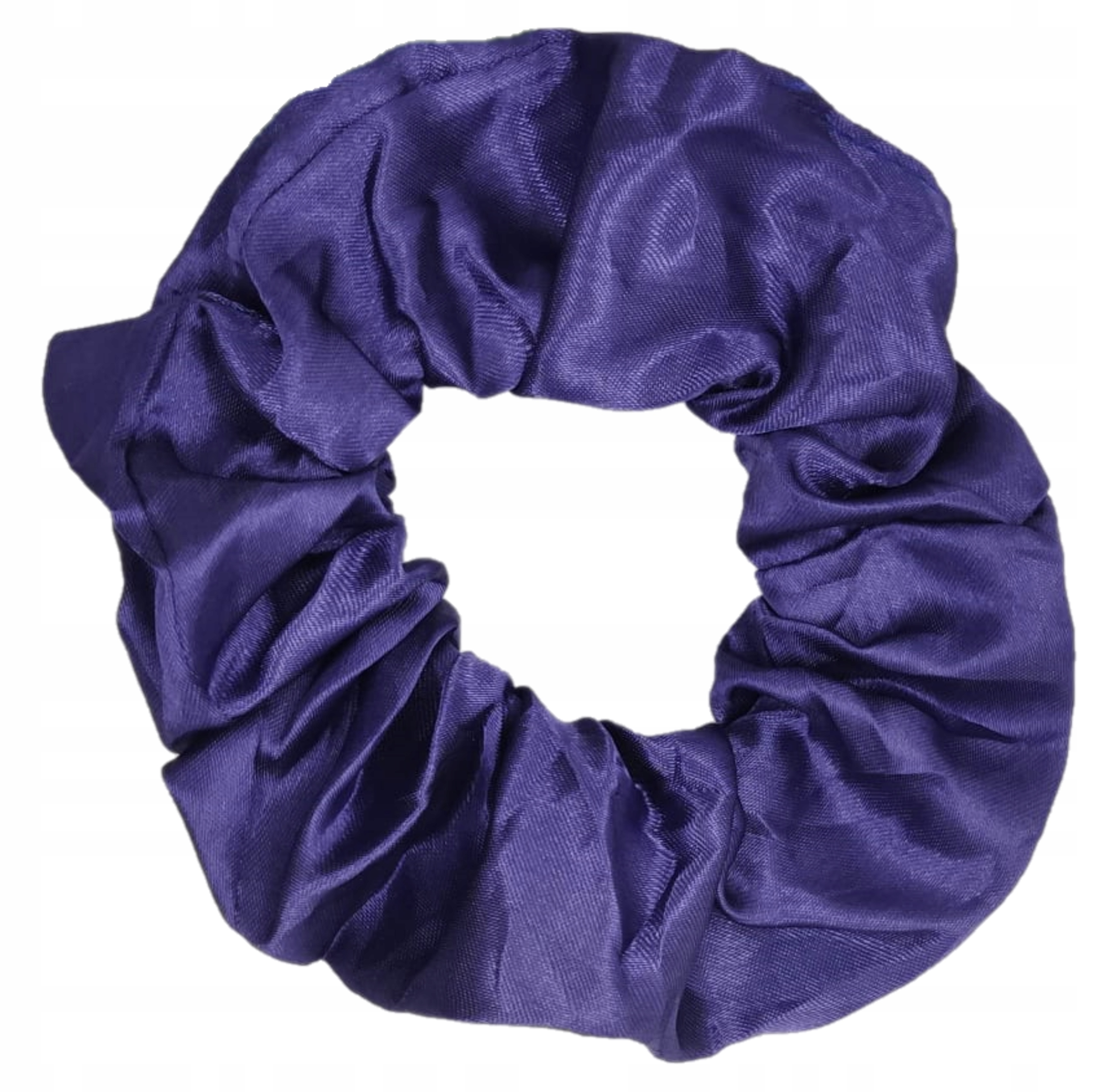 

Scrunchie Gumka Do Włosów Purpurowa Satynowa
