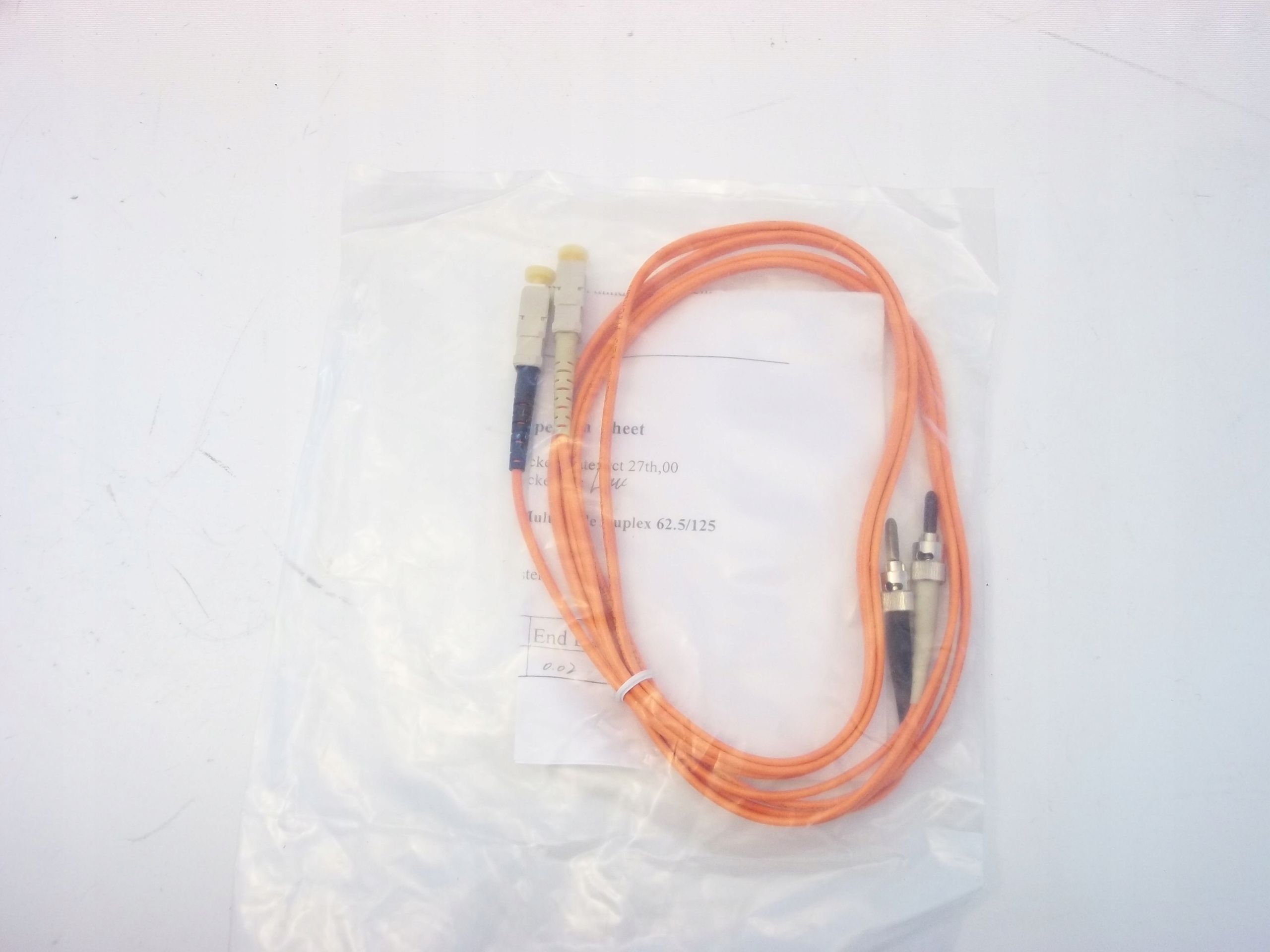 Patchcord światłowodowy SC-ST duplex 2m