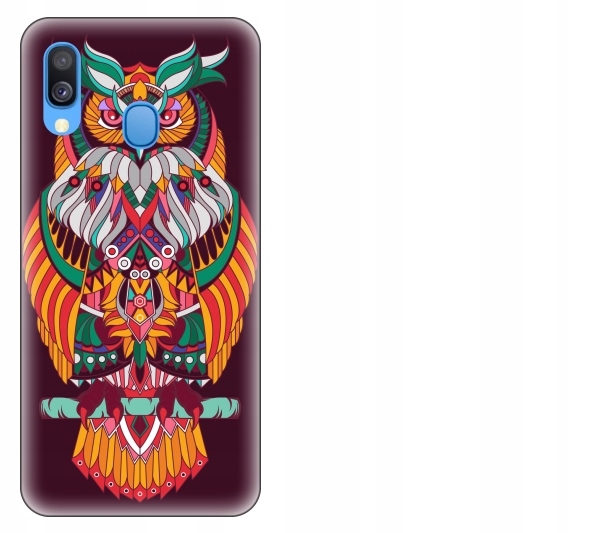 

Etui pokrowiec Samsung Galaxy A40 Sowa mandala