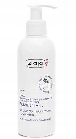 

Ziaja Med Siemię Lniane Emulsja do mycia Twarzy