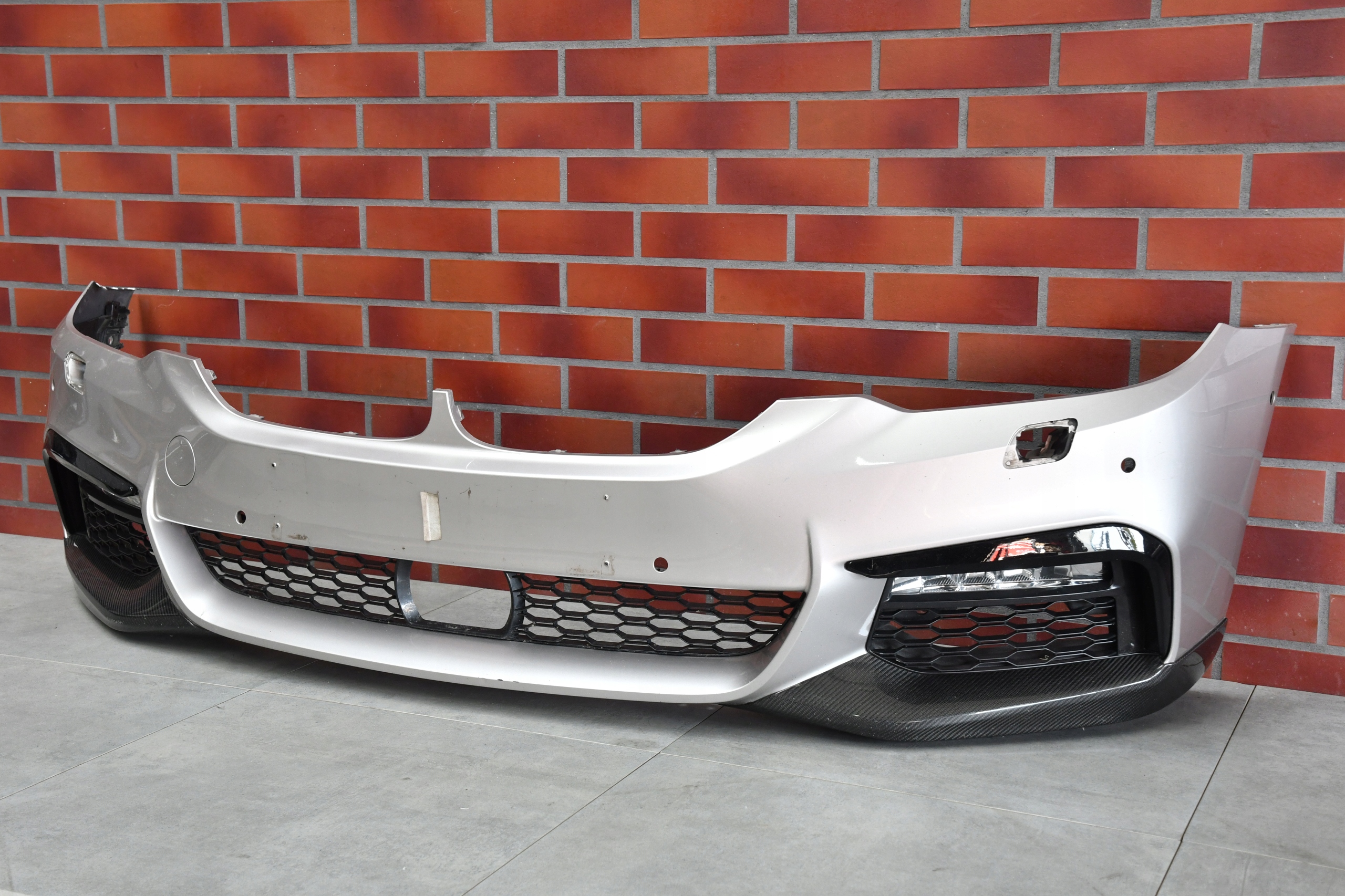 bumper front front BMW 5 G30 G31 m-packet PERFORMANCE KARBON original