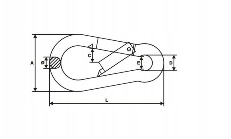 KARABIŃCZYK Z ZABEZPIECZENIEM 5x50 5MM ATEST Kod producenta 256