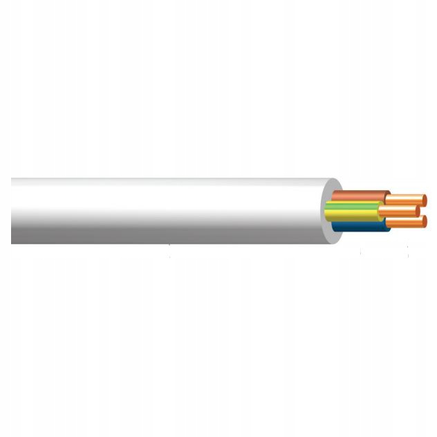 

Kabel Drut Przewód Okrągły Ydy 3X2,5 750V 100 Nkt