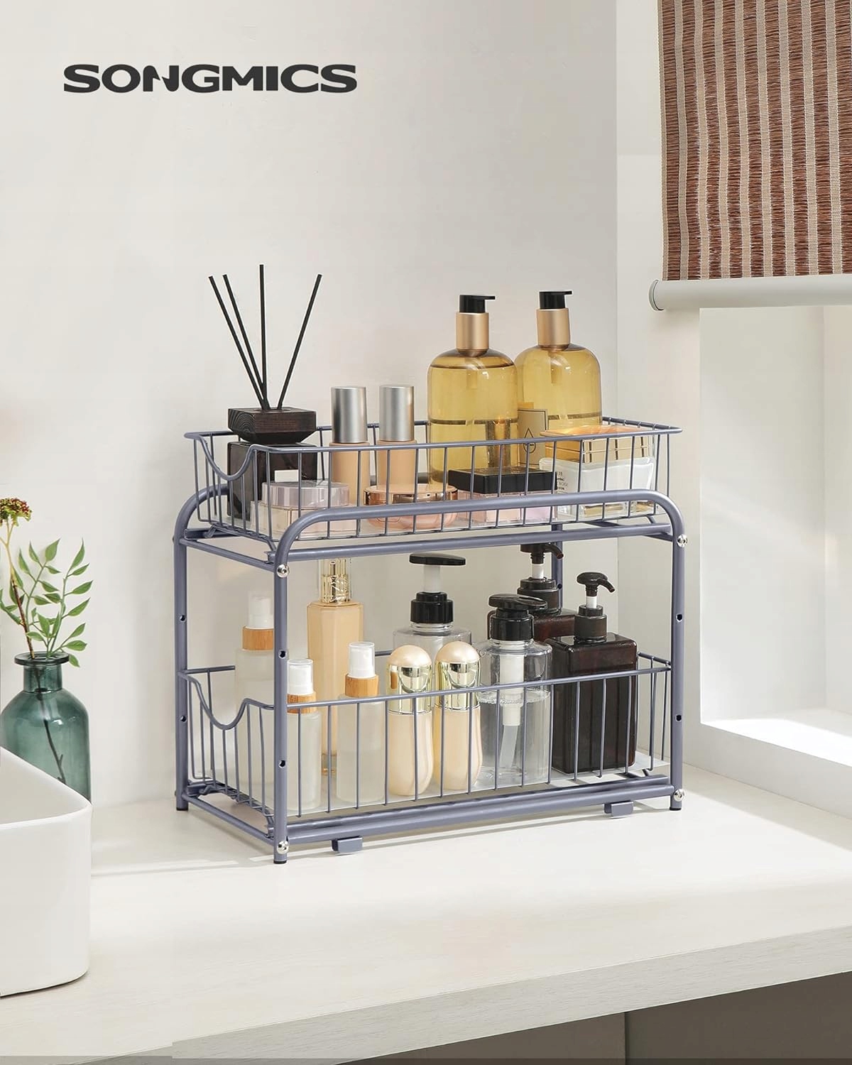 PÓŁKI KUCHENNE REGAŁ ORGANIZER WYSUWANE PÓŁKI STYL INDUSTRIALNY LOFT Kod producenta KCS017E01